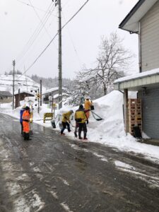 2月　除雪ボランティア活動報告