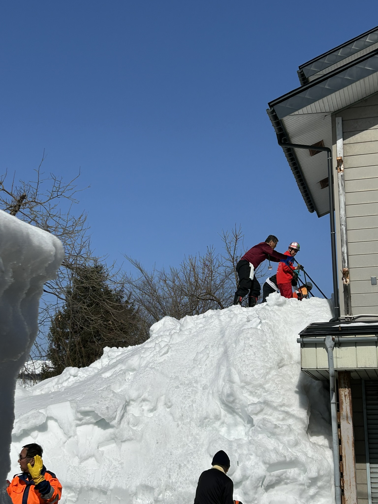 2026/2/14-15　除雪ボランティア「スコップ」活動報告